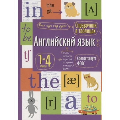 Справочник в таблицах. Английский язык для начальной школы