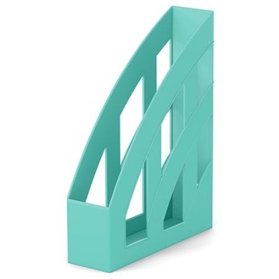 Лоток вертикальный 75мм Office Pastel Mint, мятный