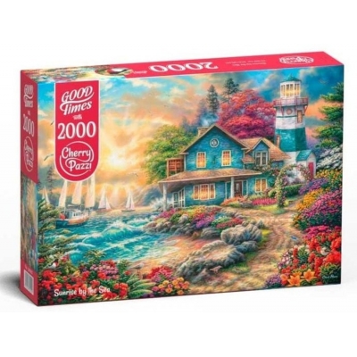 Пазл 2000. Домик у моря