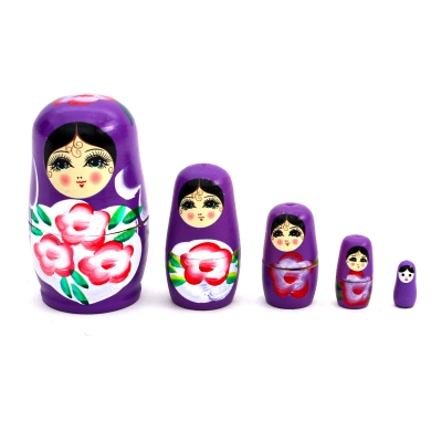 Деревянная игрушка. РАСПИСНЫЕ МАТРЁШКИ № 1