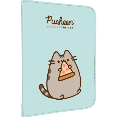 Папка для тетрадей А5 Pusheen, молния вокруг