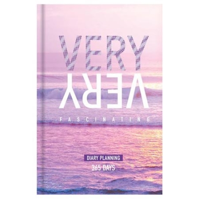 Ежедневник А5 160л. Недатированный Very good, 7БЦ, линия, глянцевая ламинация, белый блок, печать в