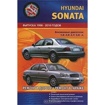 Hyundai Sonata / 1998-2010г Б(1, 8, 2, 0, 2, 7, 3, 0)