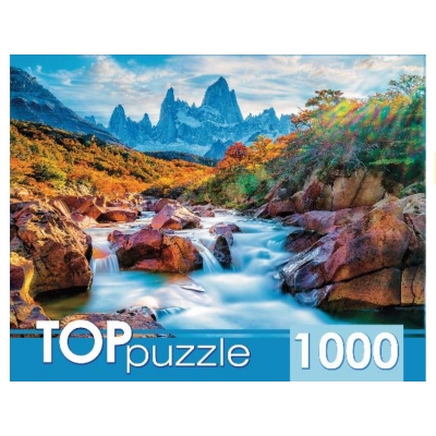 ПАЗЛ 1000 элементов. Гора-Фицрой, Аргентина