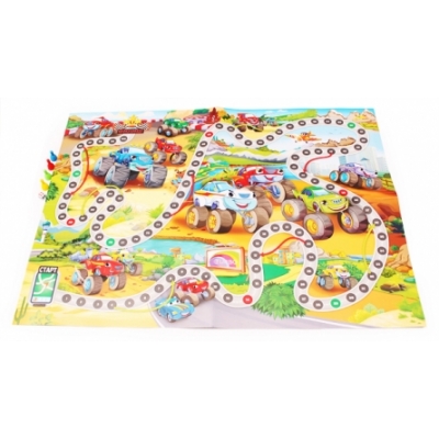 МАКСИ-ИГРЫ с фишками. БОЛЬШИЕ ГОНКИ (ИН-7393)