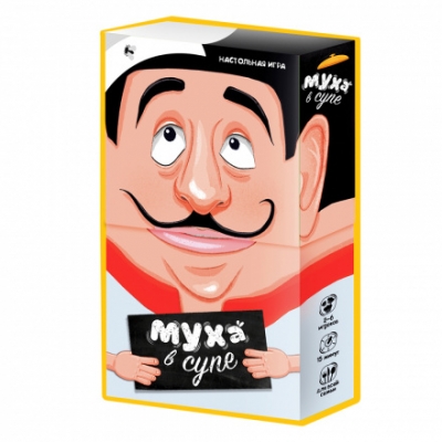 Игра настольная. Муха в супе. Серия Забавные игры.