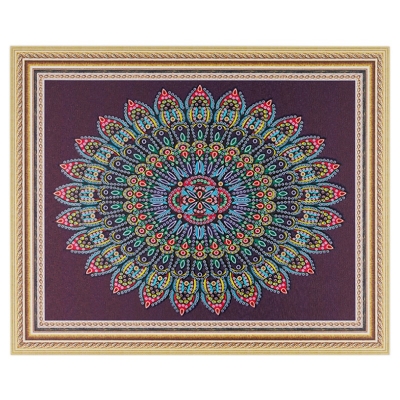 Алмазная мозаика 27*33см COLORATO светящаяся в темноте