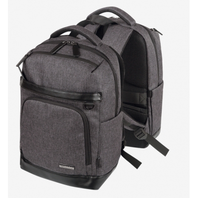 Рюкзак подростковый Business 18л, 42x32x16см, 800г, текстильный меланжевый, эргономичная вентилируем