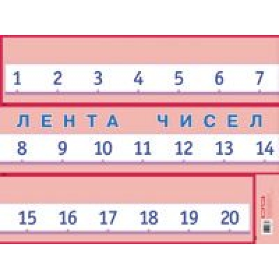 Лента чисел. Наглядное пособие для начальной школы