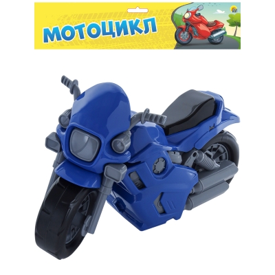 Мотоцикл Спорт Синий
