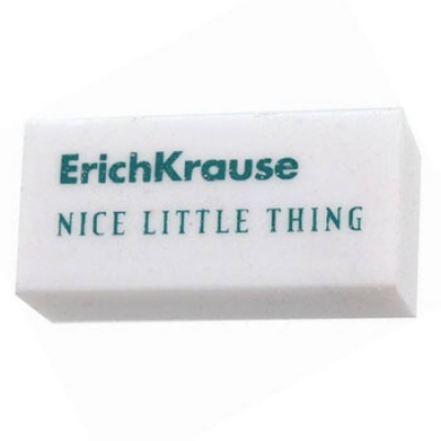 Ластик 32*15*12мм Nice little thing, белый