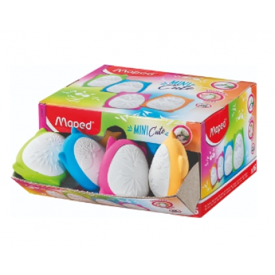 Ластик Mini Cute Squuze, мягкий, антистресс, цвета ассорти, в дисплее