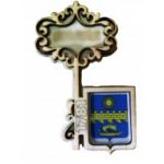 Магнит деревянный цветной Ключик Ростов-на-Дону