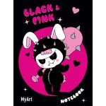 MyArt. Блокнот в линию Black & Pink. НеЗая